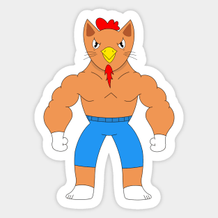 Clucky Sticker